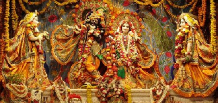 Idol of Radha Krishna in Mathura